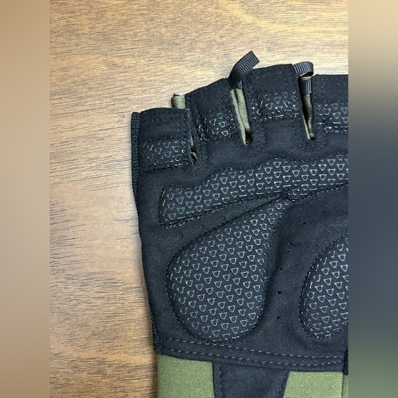 Atercel Black Green  Workout Gloves Exercise Weight Lifting Size XL (0343) - Picture 7 of 7